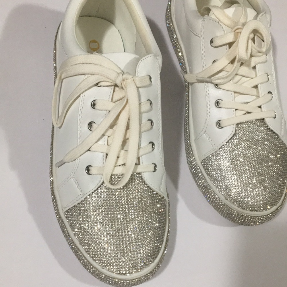 Glamorous BLING RHINESTONE Sneakers - Picture 15 of 15